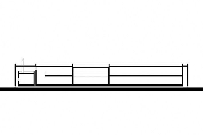 Corte longitudinal<br />Desenho do autor 