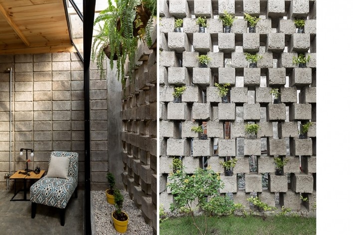 Casa Entre Bloques, Babahoyo, Ecuador, 2017. Arquitecto José Fernando Gómez M / Natura Futura Arquitectura<br />Foto Juan Alberto Andrade y Cuqui Rodriguez / Jag Studio 