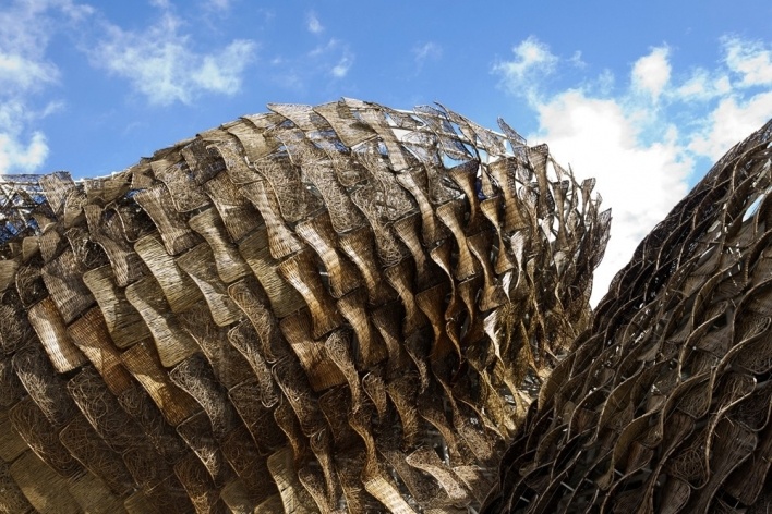Spanish Pavilion for Shanghai World Expo 2010<br />Photo Shen Zhonghai / KDE  [Miralles-Tagliabue EMBT]
