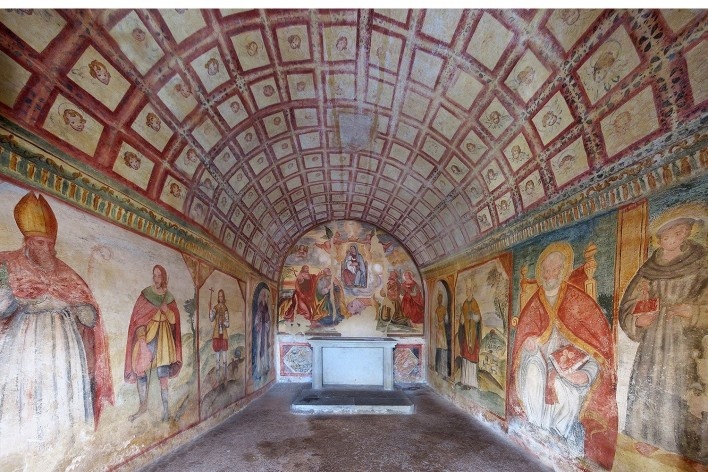 Capela rural de Santa Maria di Constantinopoli, Puglia, Itália, século 17<br />Foto Victor Hugo Mori 