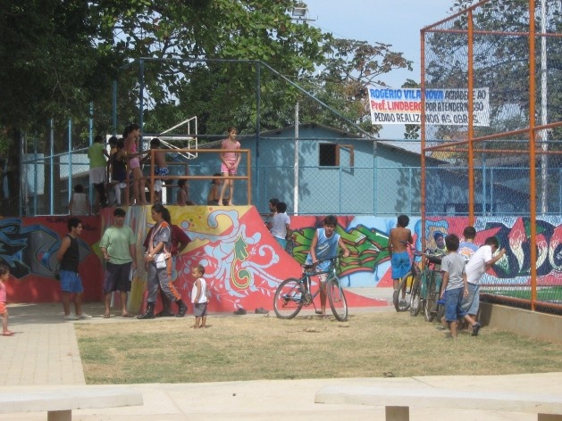 Vista Playground<br />Imagem dos autores do projeto 