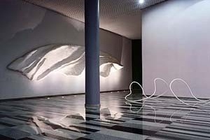 Espaço de exposições <br />Foto divulgação  [arquivo Rui Ohtake Arquitetura e Urbanismo]