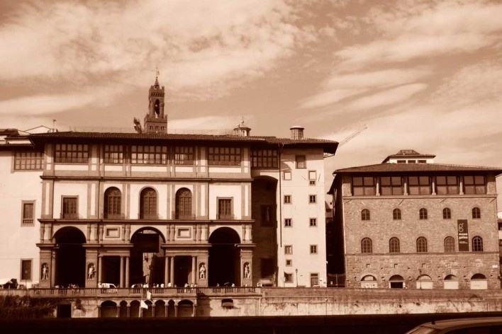 Galeria Uffizi. Florença, Itália. Agosto/2010<br />Foto Francisco Alves 