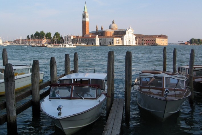 San Giorgio Maggiore na Giudecca, vista a partir de San Marco<br />Foto Abilio Guerra 