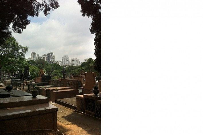 Cemitério São Paulo Cardeal, São Paulo<br />Foto Abilio Guerra 