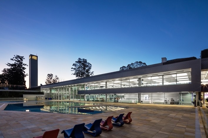 Sesc Guarulhos, Guarulhos, 2019. Arquitetos Lilian Dal Pian e Renato Dal Pian / Dal Pian Arquitetos<br />Foto Nelson Kon / Sesc SP 
