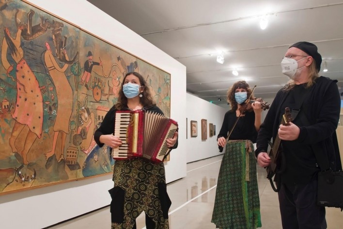 Exposição <i>Moderno onde? Moderno quando? A Semana de 22 como motivação</i>, curadoria de Aracy Amaral e Regina Teixeira de Barros. Museu de Arte Moderna – MAM<br />Foto divulgação  [Facebook do MAM/SP]