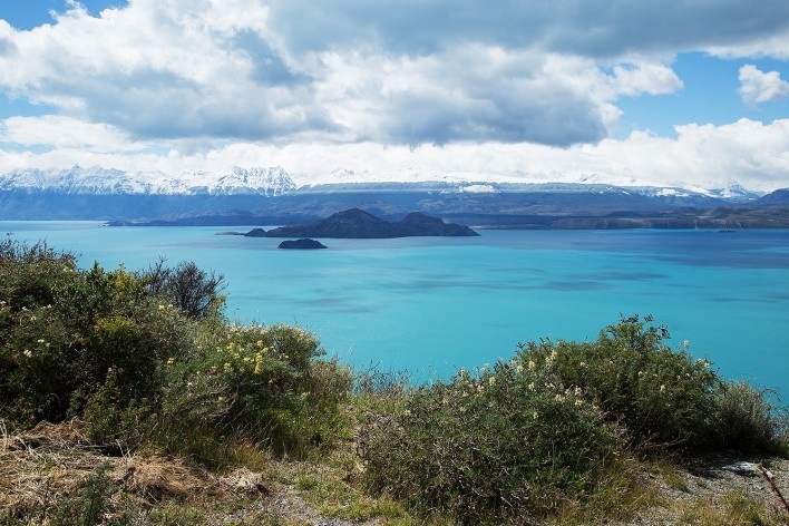 De Puerto Rio Tranquillo e a bifurcação Cochrane – Chile Chico, Lago General Carrera<br />Foto Diana Souza 