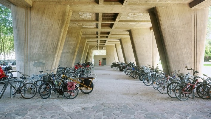 Unidade Habitacional de Marselha, 1947-1952, arquiteto Le Corbusier<br />Foto Victor Hugo Mori 