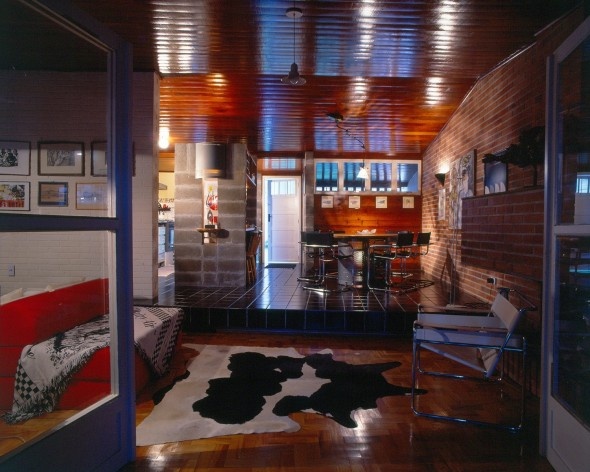 Casa de Ipanema, projeto de Sergio Marques, colaboração de Anna Paula Canez; execução de Sergio Marques, 1989/1992<br />Foto Sergio M. Marques 