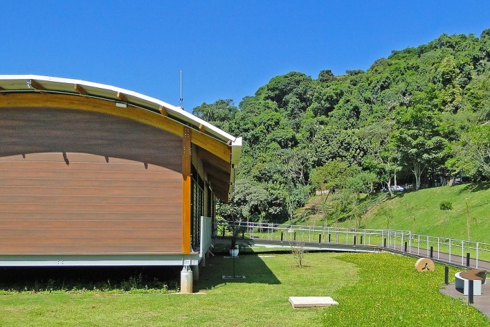 Sede Administrativa do Parque Natural Fazenda do Carmo, acolhimento, São Paulo, Secretaria do Verde e Meio Ambiente – SVMA, 2018<br />Foto divulgação 