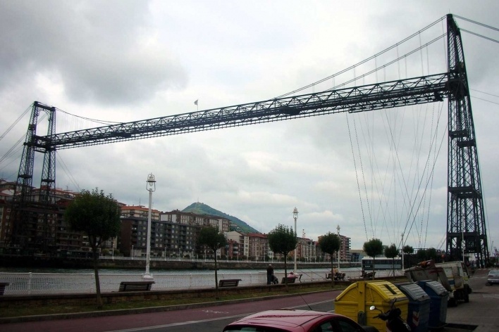 Puente de Vizcaya - patrimônio da humanidade pela UNESCO<br />Foto Gabriela Celani 