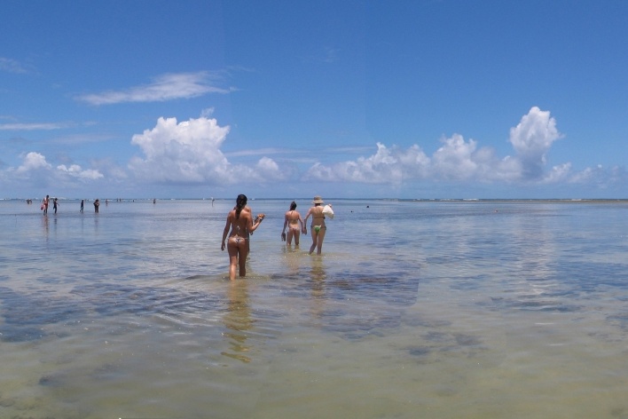 Praia em Boipeba<br />Foto Abilio Guerra 