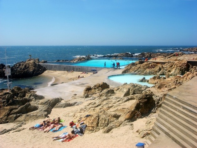 Piscina de Marés, Álvaro Siza Vieira, 1961-1966, Leça da Palmeira<br />Foto Osnildo Adão Wan-Dall Junior 