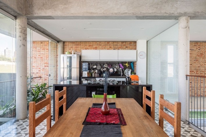 Residência KS, Natal RN, 2016. Arquitetos Alexandre Brasil, Paula Zasnicoff e Raquel Araújo<br />Foto Joana França 