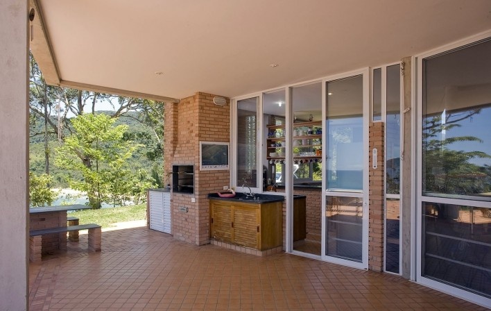 Casa na Ponta do Pulso, Ubatuba SP Brasil, arquiteto Affonso Risi<br />Foto Paulo Risi 