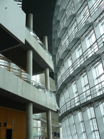 Museu de Arte Nacional, Tóquio. Arquiteto Kisho Kurokawa<br />Foto Flávio Coddou 