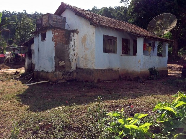 Aspecto de casa com anexo nos fundos<br />Foto Fabio Lima 