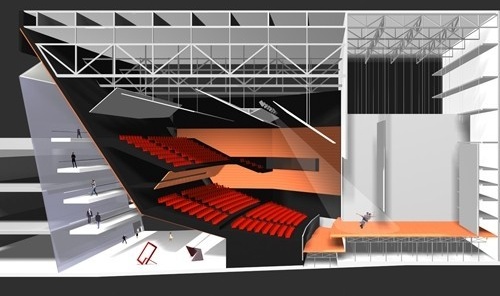 Teatro 1<br />Imagem do autor do projeto 
