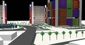 Eixo Pompéia – Casa Verde<br />Imagem dos autores do projeto 