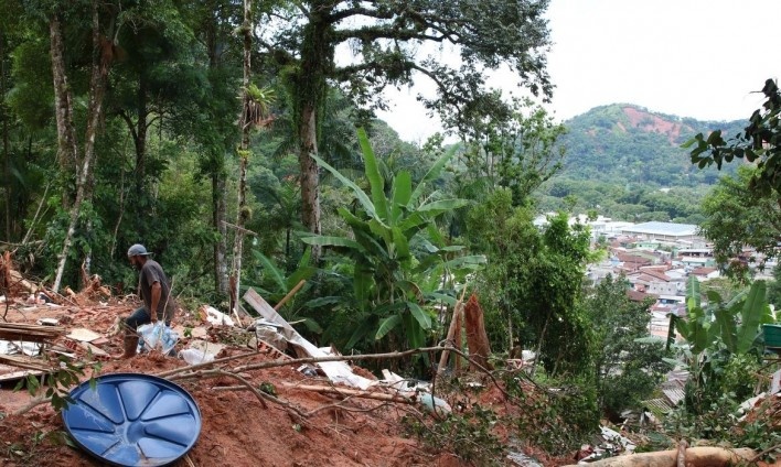 Tragédia em São Sebastião, fev. 2023<br />Foto Rovena Rosa  [Agência Brasil]