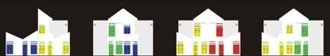 Fachadas<br />Imagem dos autores do projeto 