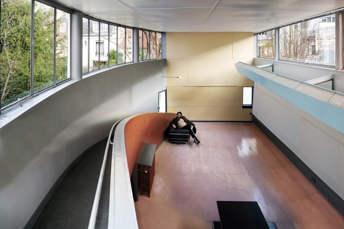 Alexandrina Mori na Maison La Roche, Paris, 2007<br />Foto Victor Hugo Mori 