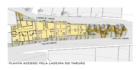 Planta tabuão de cima<br />Imagem dos autores do projeto 