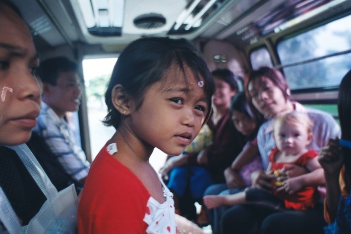 Transporte público, Lombok, Indonésia<br />Foto Fabricio Fernandes 
