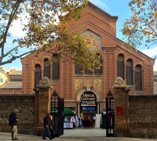 Mercado de Galvany, Barcelona, Espanha<br />Foto Celma Chaves 
