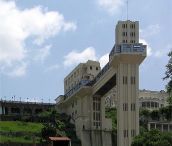 Elevador Lacerda, Salvador<br />Foto Abilio Guerra 