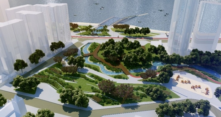 Proposição do parque do riacho Maceió requalifica o riacho e promove a ligação entre a comunidade do Mucuripe com a Beira-mar