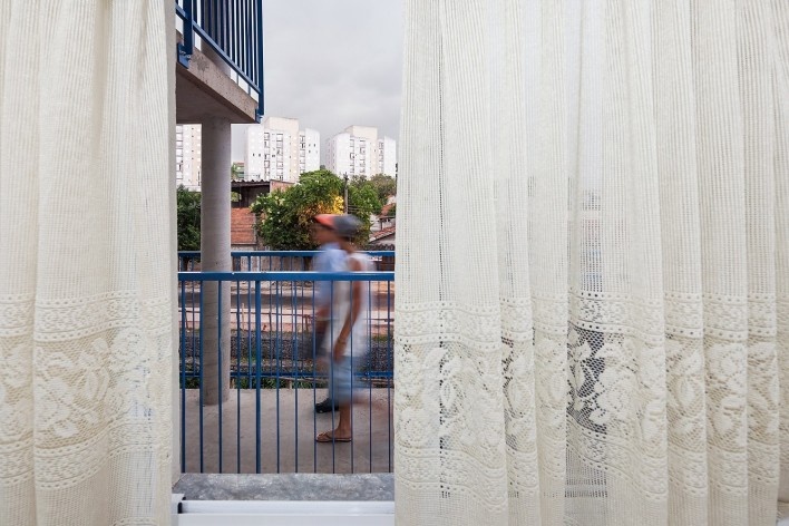 Reurbanização da favela do Sapé, Rio Pequeno, São Paulo, 2014. Base 3 Arquitetos, arquitetos Marina Grinover, Catherine Otondo e Jorge Pessoa<br />Foto Pedro Vannucchi 