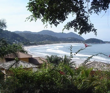 Praia de Iporanga, Guarujá, São Paulo, outubro 2005<br />Foto Sérgio Sandler 