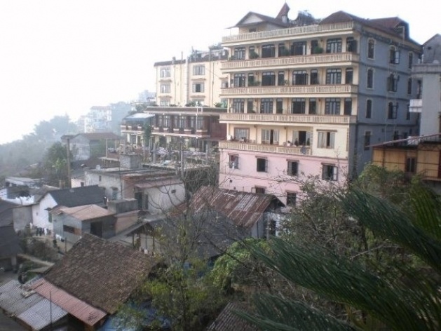 Vista de Sapa Town  <br />Foto LMBO 
