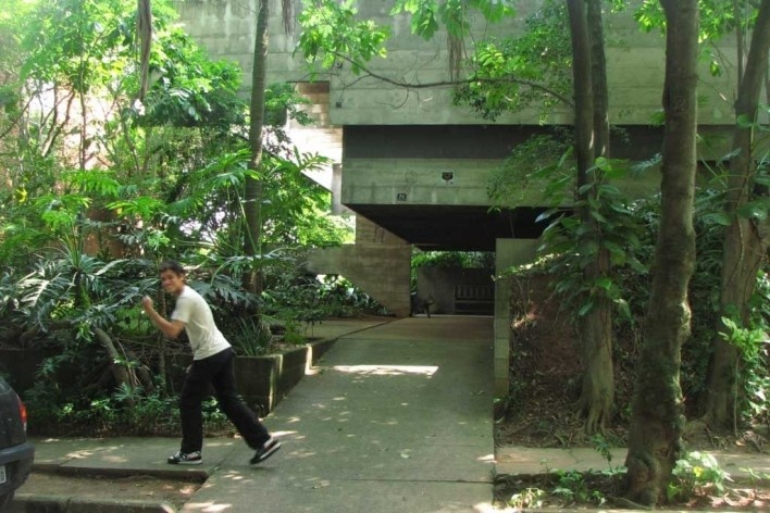 Casa Mendes da Rocha. Outubro de 2009<br />foto de Juliano Carlos Cecílio Batista OliveiraaFoto Juliano Carlos Cecílio Batista Olivei 
