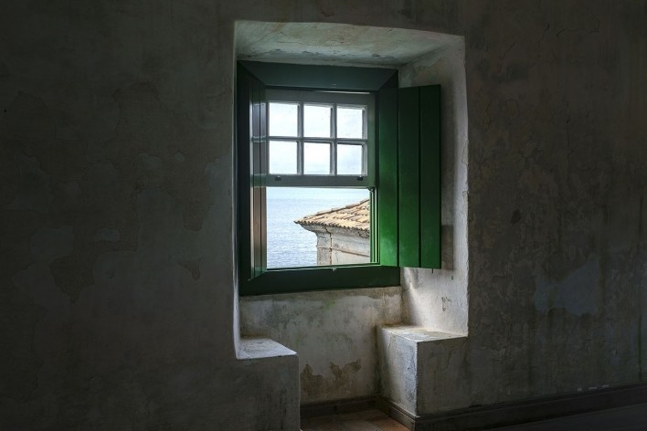 Fortaleza de Santa Cruz do Anhatomirim, Ilha de Anhatomirim, Governador Celso Ramos<br />Foto Ronaldo Azambuja 