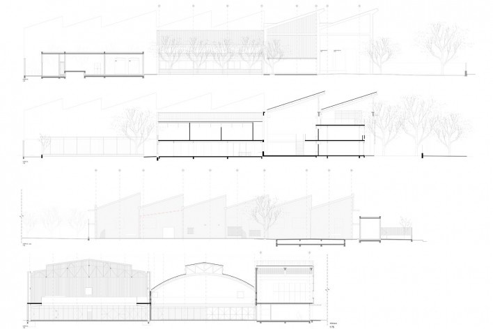 Nova sede da Beacon School, cortes, São Paulo SP Brasil, 2016. Arquitetos Vinicius Andrade, Marcelo Morettin, Marcelo Maia Rosa e Renata Andrulis / Guido Otero e Ricardo Gusmão (autores) / Andrade Morettin Arquitetos / Gusmão Otero Arquitetos Associados<br />Imagem divulgação / disclosure image  [Andrade Morettin Arquitetos / Gusmão Otero Arquitetos Associados]