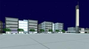 Vista noturna – Praça Cívica

 	 	 
<br />Imagem dos autores do projeto 
