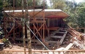 Área de Lazer da Residência Pouso Alto, Barra do Una, São Sebastião SP<br />Foto de Gal Oppido 