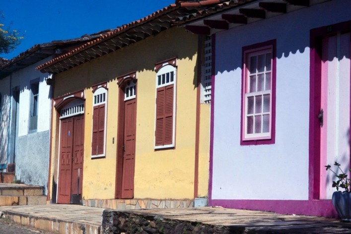 Aspecto do conjunto urbano edificado<br />Foto Fabio Lima 