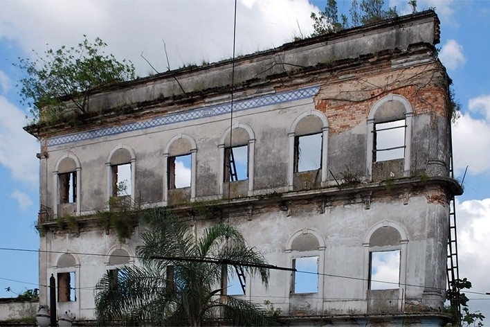 Casarão do Valongo, futuro Museu Pelé [Arquivo Ney Caldatto]