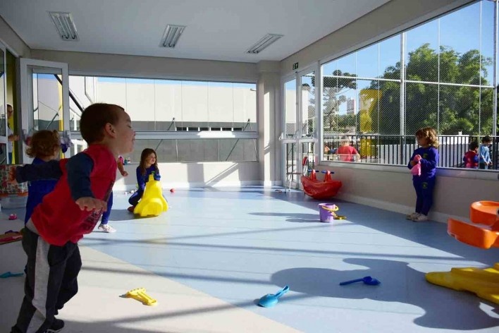 Escola Vila Luiza, Passo Fundo RS, arquiteta Karine Knob<br />Foto Alex Borgman  [Karine Knob]