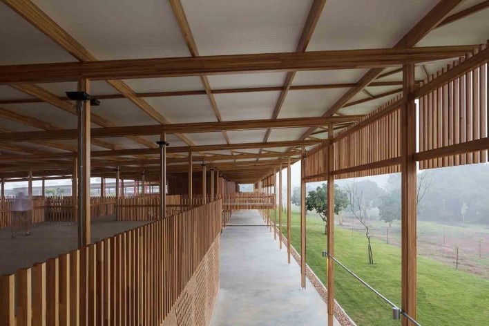 Moradas infantis, Formoso do Araguaia TO, 2015. Escritórios Rosenbaum e Aleph Zero<br />Foto Leonardo Finotti 