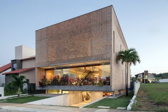 Residência KS, Natal RN, 2016. Arquitetos Alexandre Brasil, Paula Zasnicoff e Raquel Araújo<br />Foto Joana França 