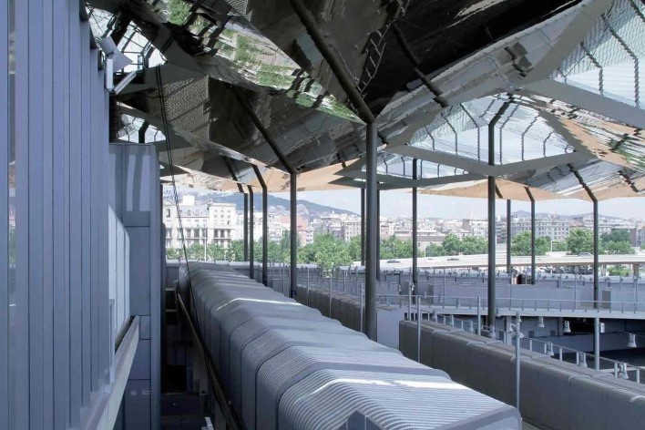 Mercat Encants, Barcelona. Arquiteto Fermín Vázques / b720 Fermín Vázquez Arquitectos<br />Foto Helena Guerra 