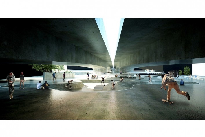 Perspectiva - Viaduto Cinquenta e Dois