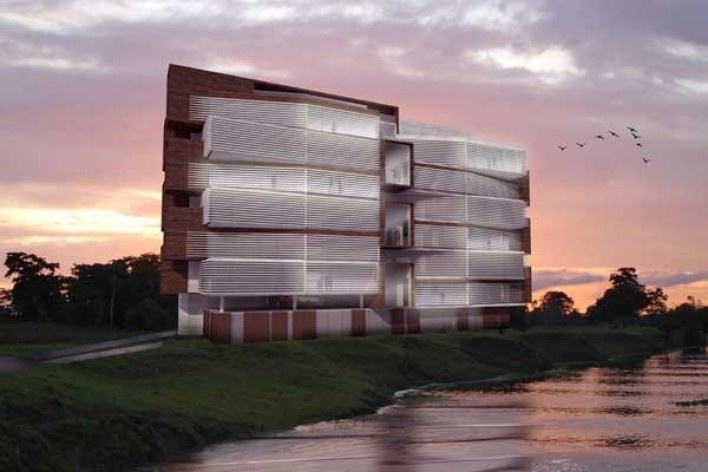 Perspectiva a partir do Rio Piura<br />Imagem dos autores 