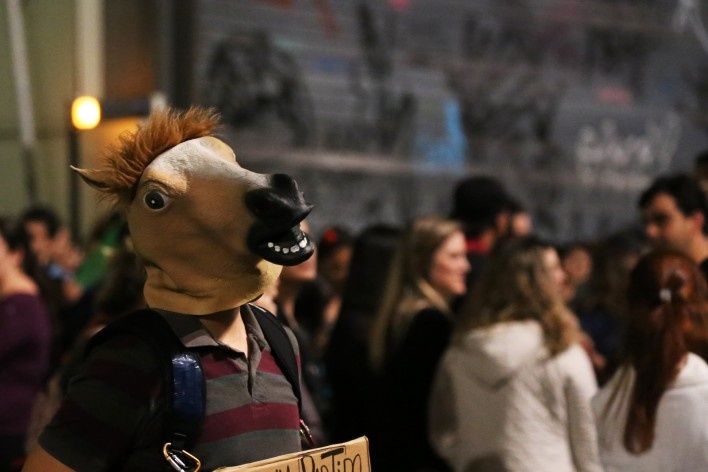 Manifestação popular em São Paulo<br />Foto Ed Reis 