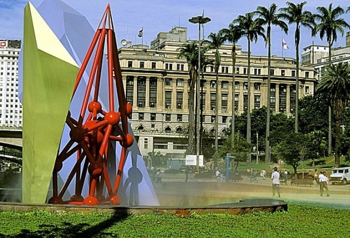Vale do Anhangabaú, São Paulo<br />Foto Juca Martins 